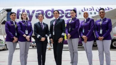 In a first for Saudi Arabia, airline operates flight with all-female crew