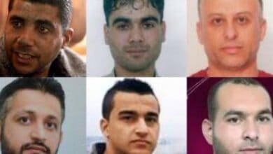 Israel sentences Palestinian jailbreakers to five more years