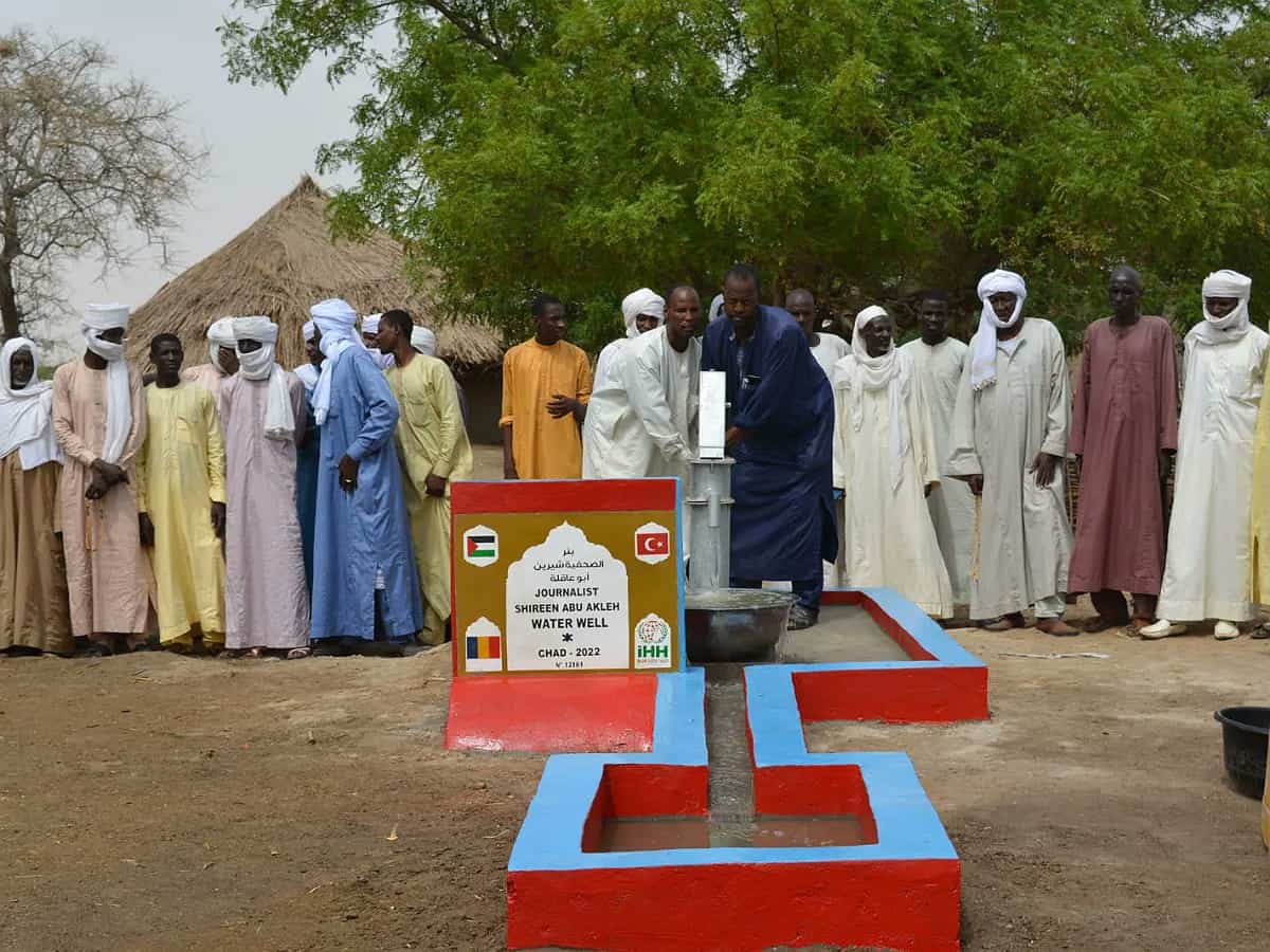 Chad: Turkish Relief Authority digs a well named after Shireen Abu Akleh