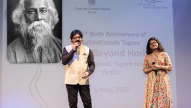 Video: Rabindranath Tagore’s 3 songs translated into Arabic in Dubai