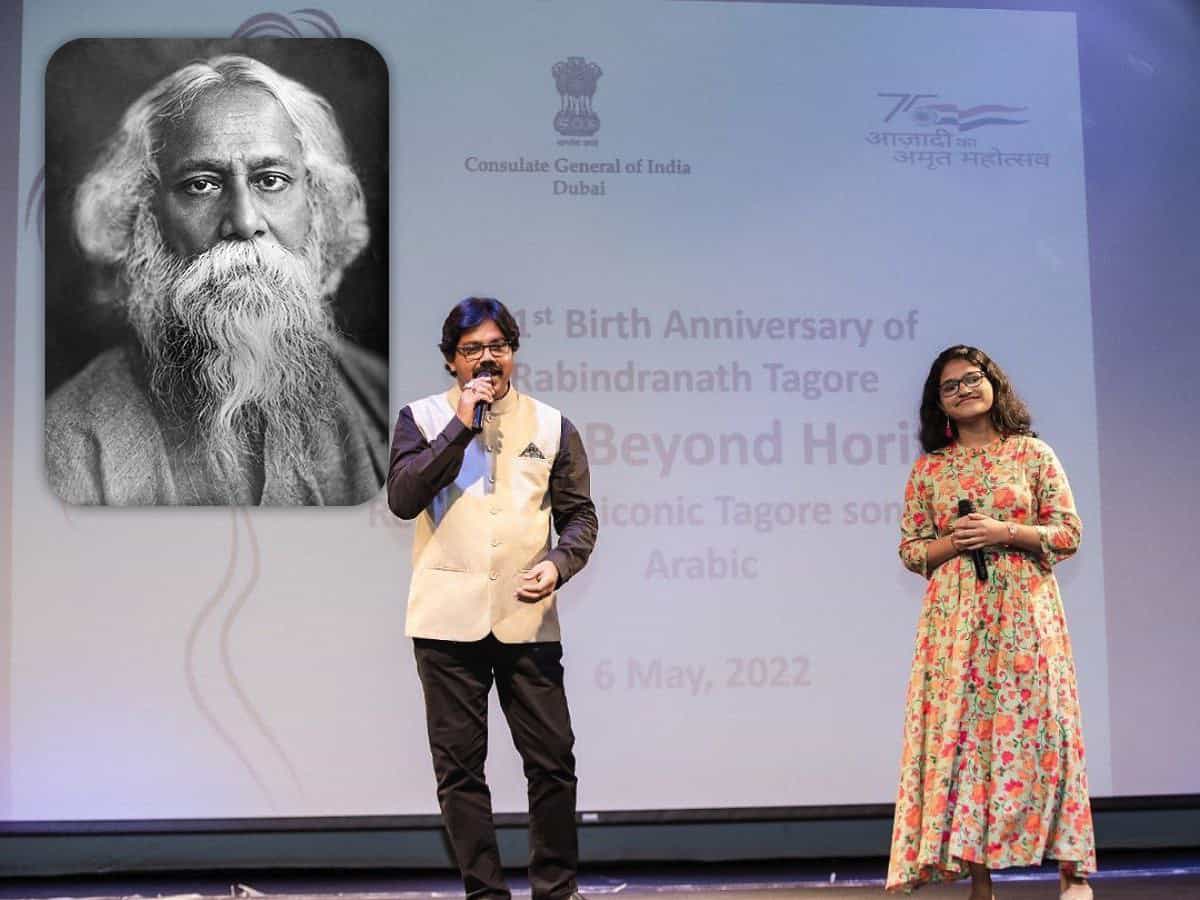 Video: Rabindranath Tagore’s 3 songs translated into Arabic in Dubai