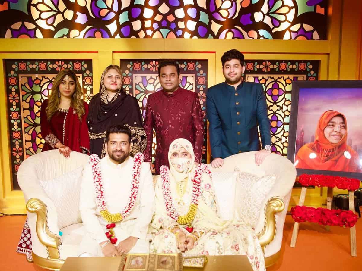 AR Rahman's daughter Khatija gets married, composer shares pic