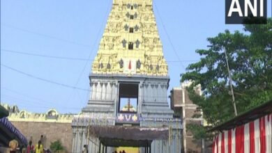 AP: Authorities deploy heavy security at Simhachalam Temple for 'Chandanotsavam' festival