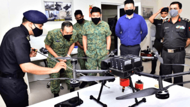 Singapore Armed Forces Delegation visits various faculties of MCEME