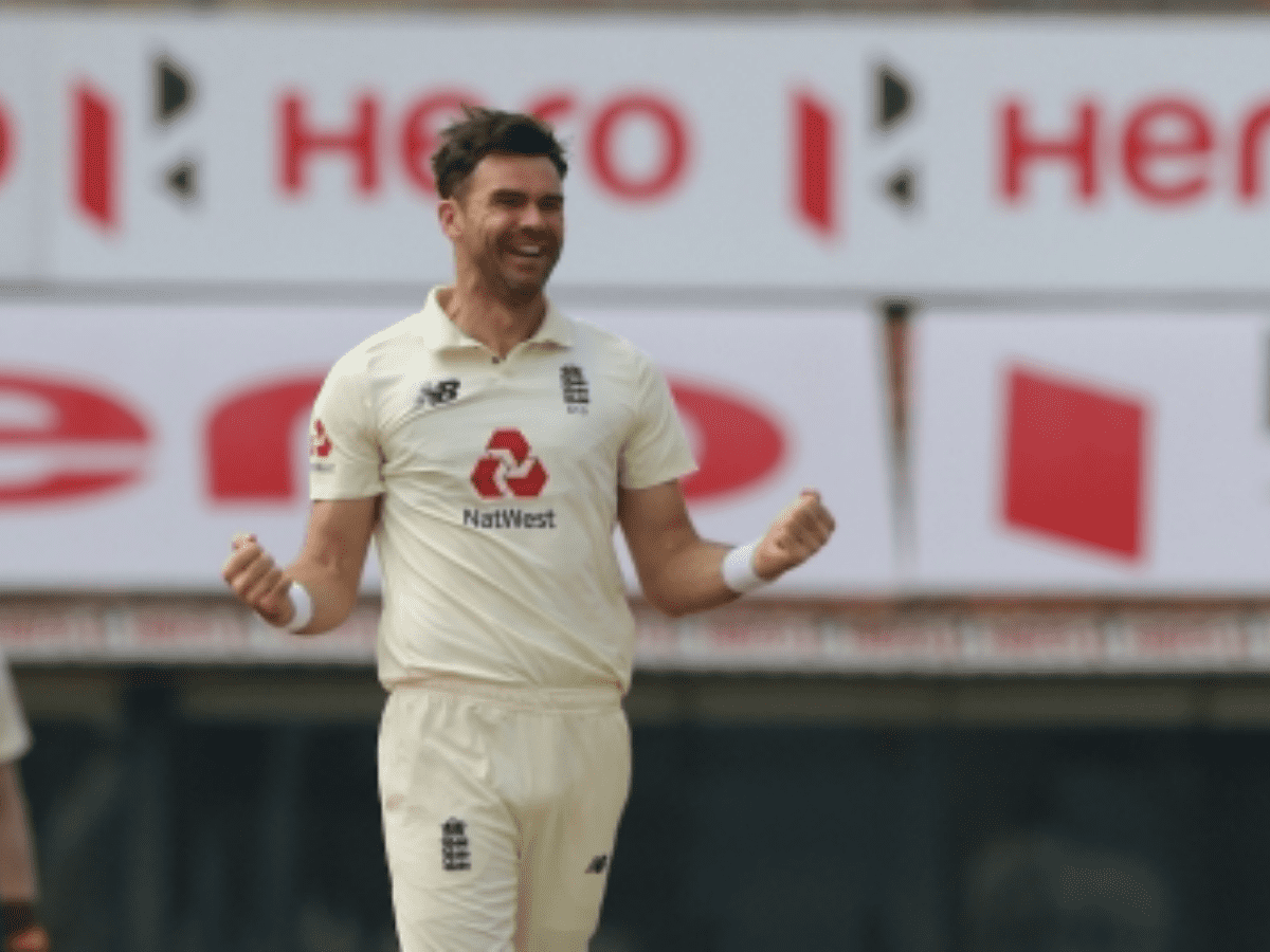 England's pace-bowling stalwart James Anderson
