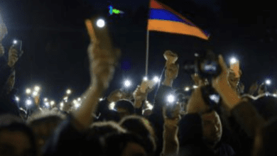 anti-govt protests in Armenia