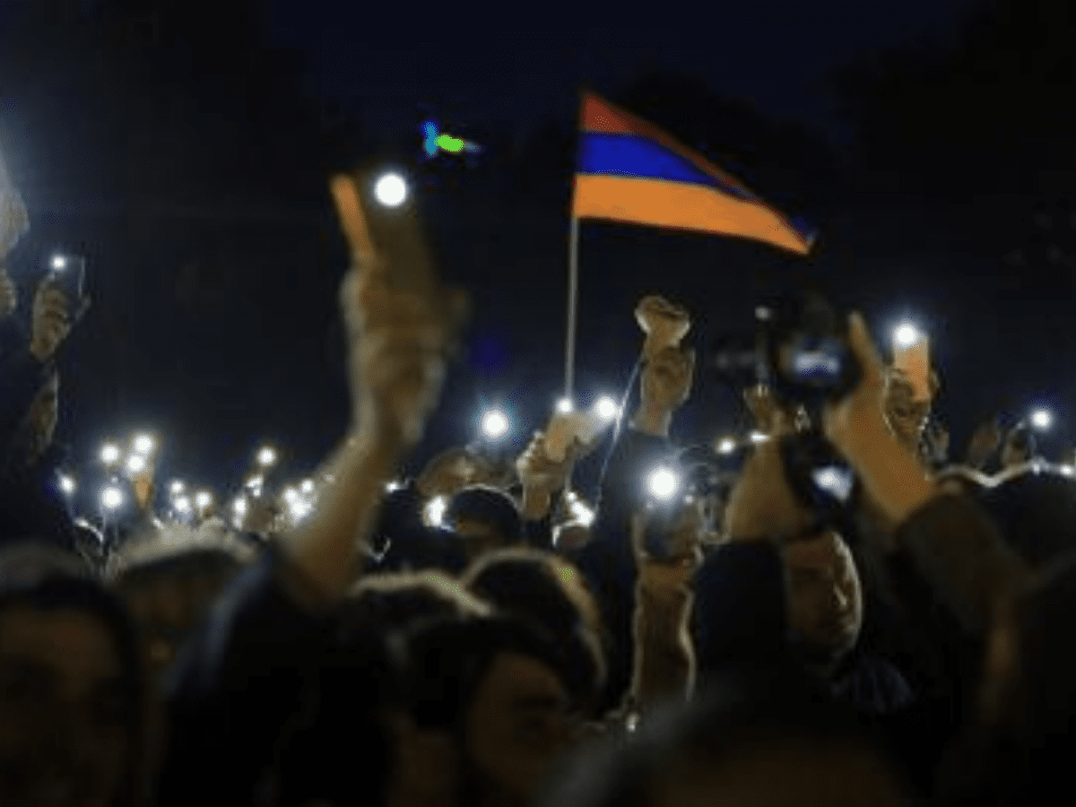 anti-govt protests in Armenia