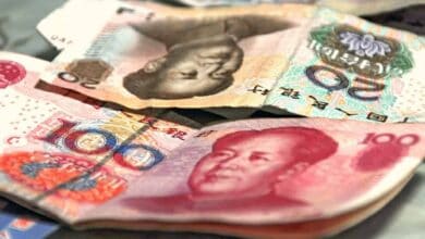 China's currency hits 18-month low against USD