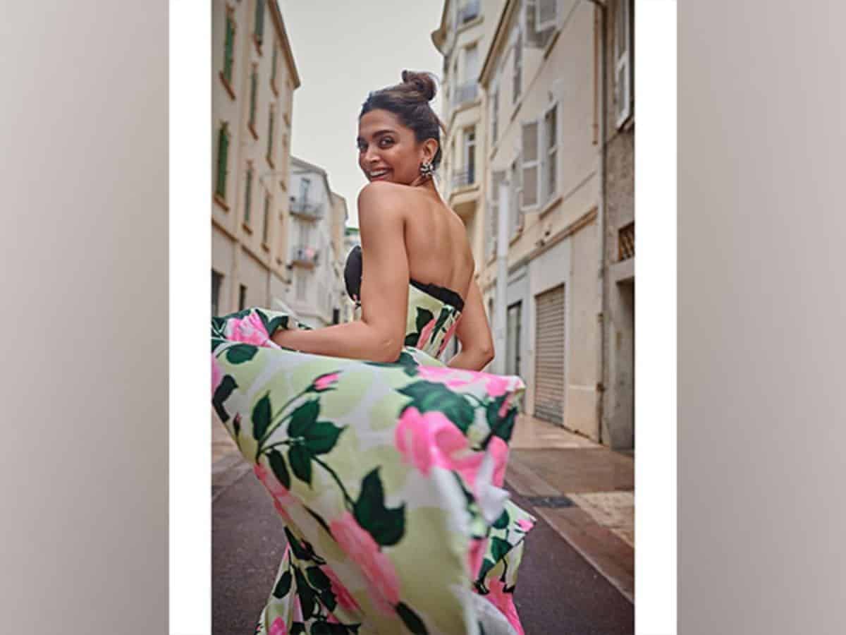 Cannes 2022: Deepika Padukone aces floral look [Photos]