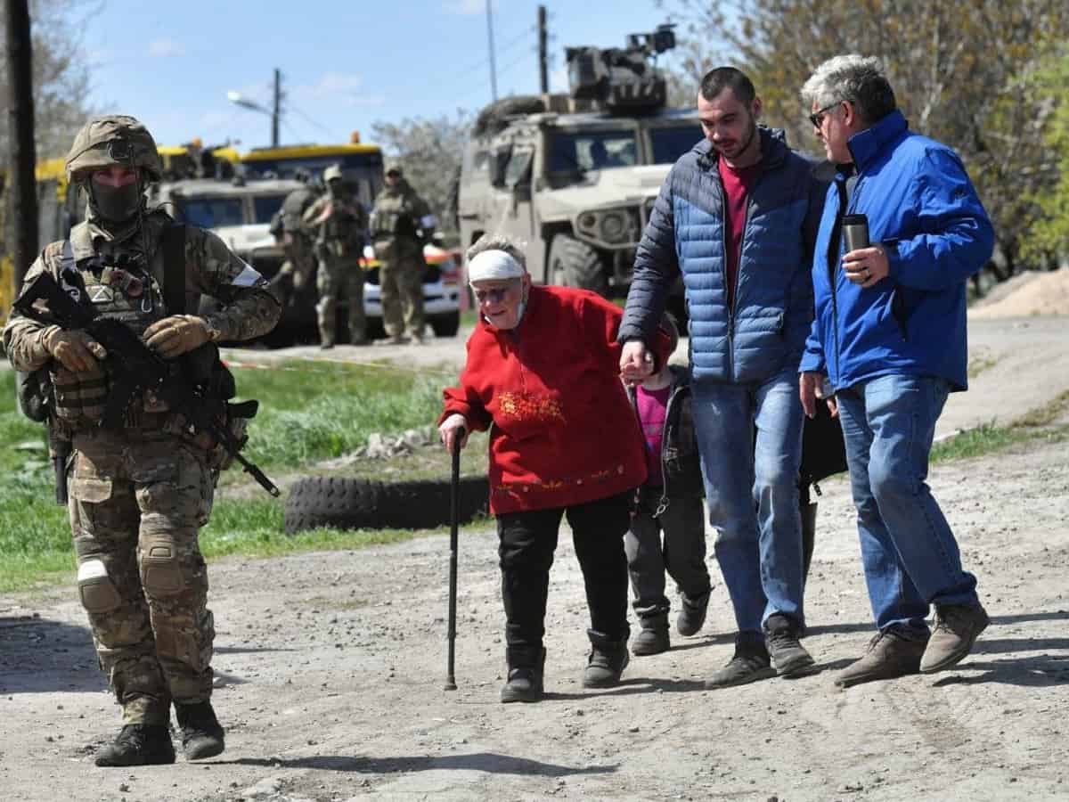 Russia to open humanitarian corridor for civilian evacuation from Azovstal