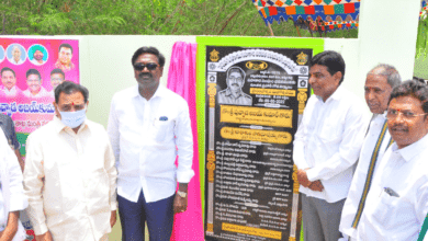 Transport Minister Puvvada Ajay Kumar inaugurated the PACS warehouse and shopping complex- Twitter