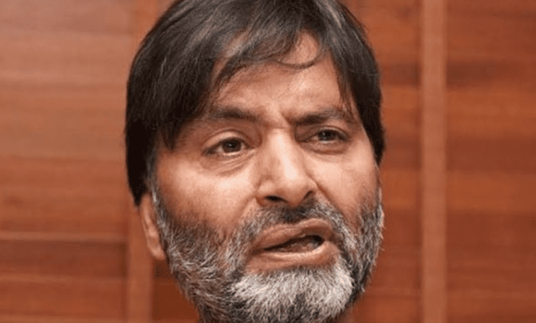 Jailed separatist leader Yasin Malik ends hunger strike