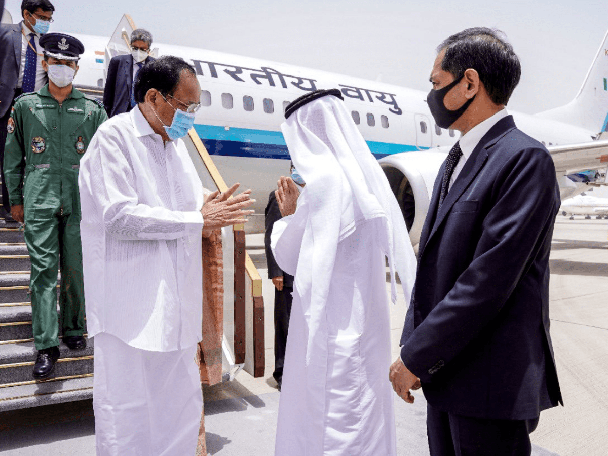 VP Naidu in UAE