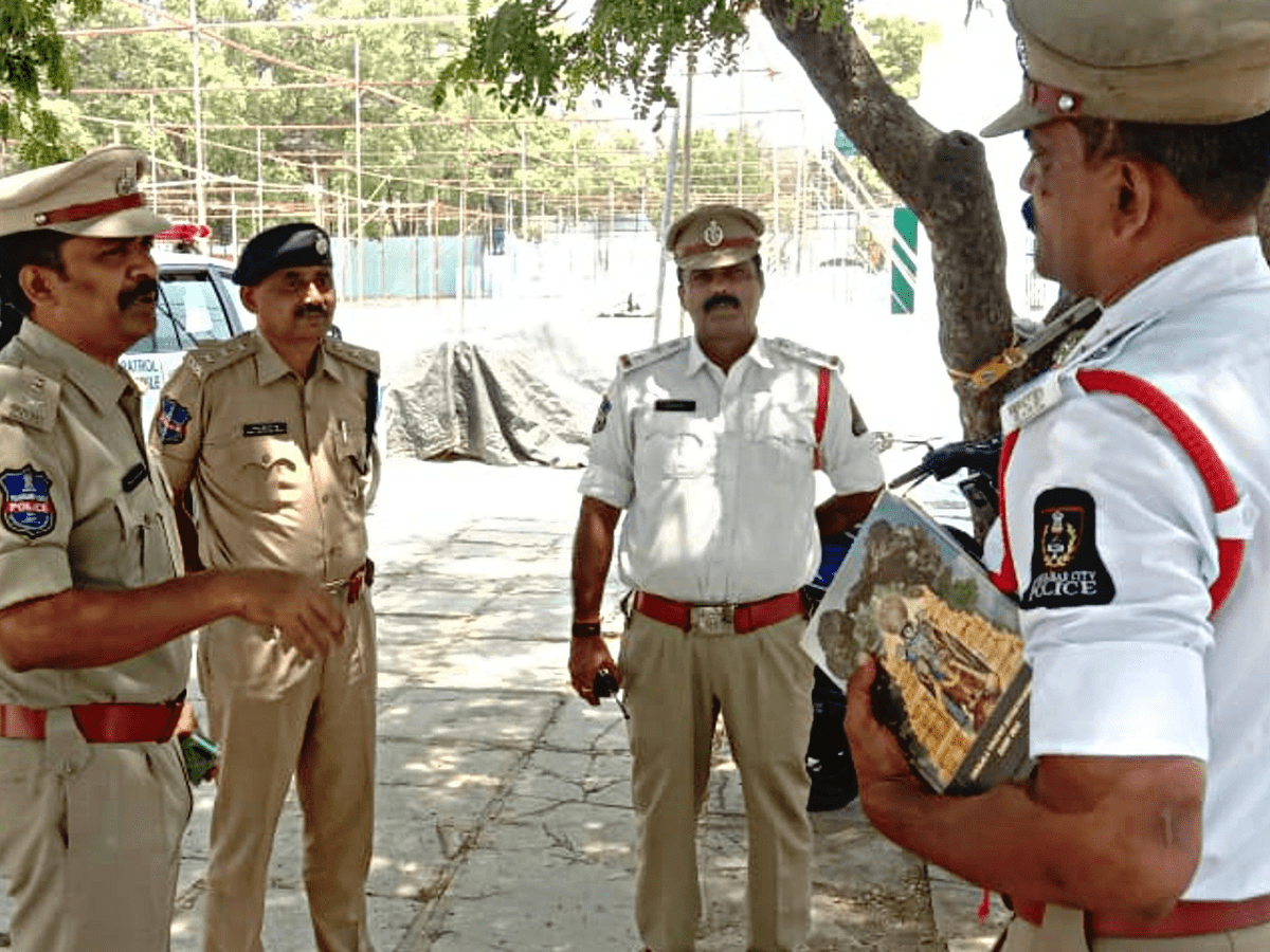 Hyderabad traffic cops