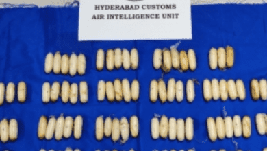 1,389 kg of heroin was seized