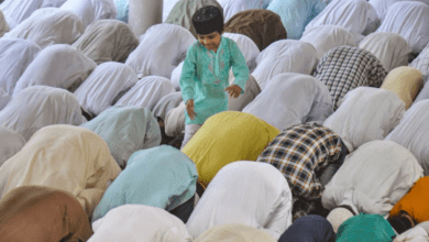 Moradabad: Devotees offer prayers during the holy month of Ramadan, at Jama Masjid in Moradabad, Friday, April 8, 2022. (PTI Photo)