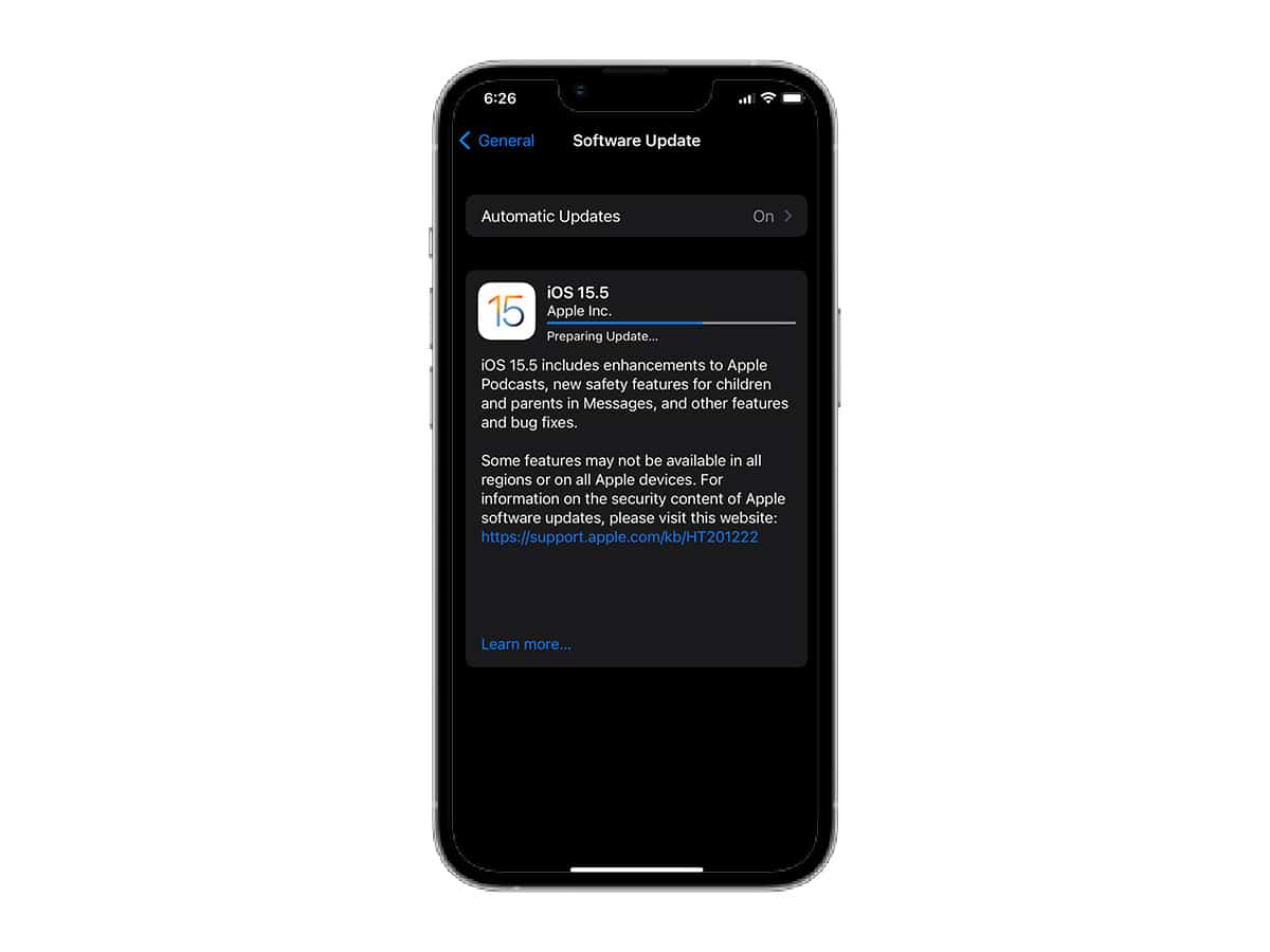 Apple releases new updates for iPhones, iPads