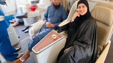 Sana Khan goes on Umrah again, 'Allah has been very kind to us'