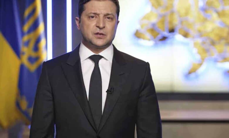 Zelensky discusses Ukraine's reconstruction with BlackRock CEO