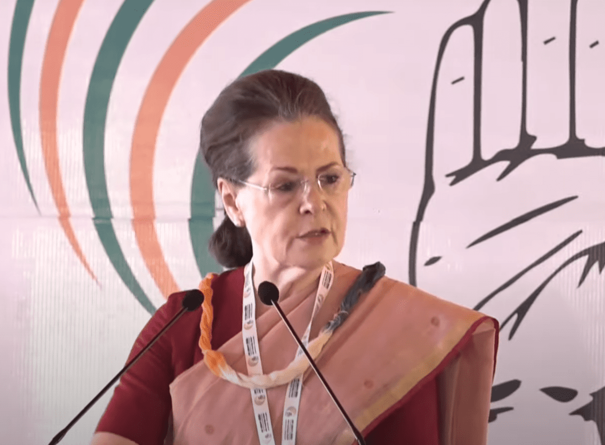 'Anti-nationals' are those misusing power to divide Indians: Sonia Gandhi