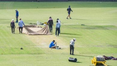 In Pics: Indian cricket team practice session