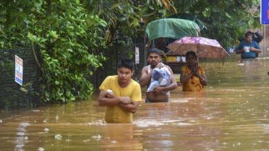 In Pics: Rains in Guwahati