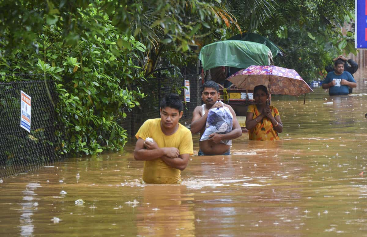 In Pics: Rains in Guwahati