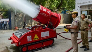 Robots inducted in Delhi's firefighting fleet