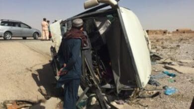 Afghanistan: 10 killed in mini-bus accident