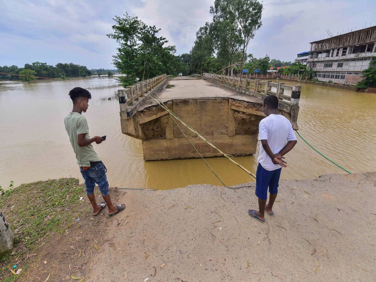 Following the devastating floods in Assam, a number of claims blaming the Muslim community circulated on social media.