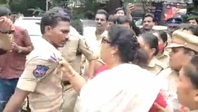 Hyderabad: Case filed against Congress' Renuka Chowdhury for grabbing cop's collar