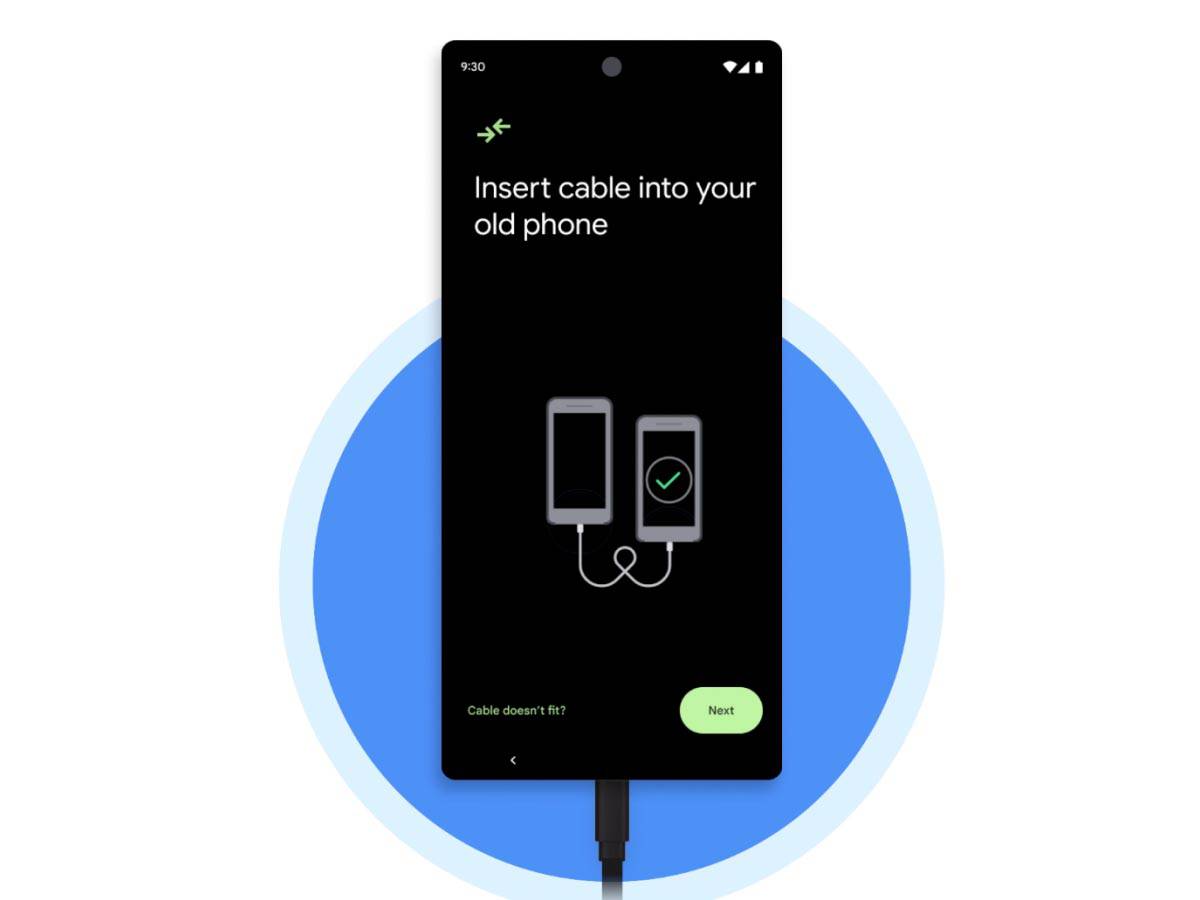 Google's Switch to Android app now supports all Android 12 phone