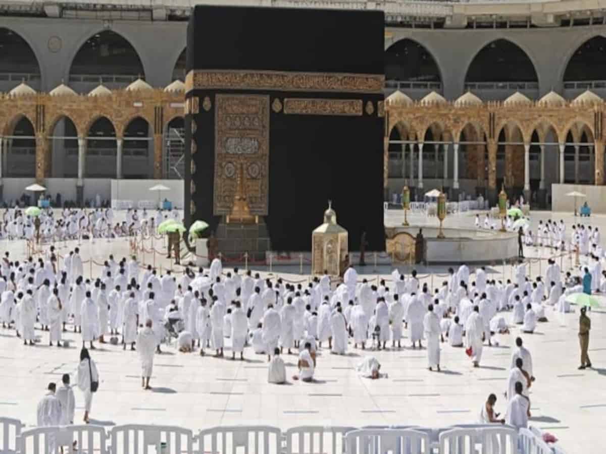 Haj 2022: Fourth batch of Telangana pilgrims departs from Hyderabad