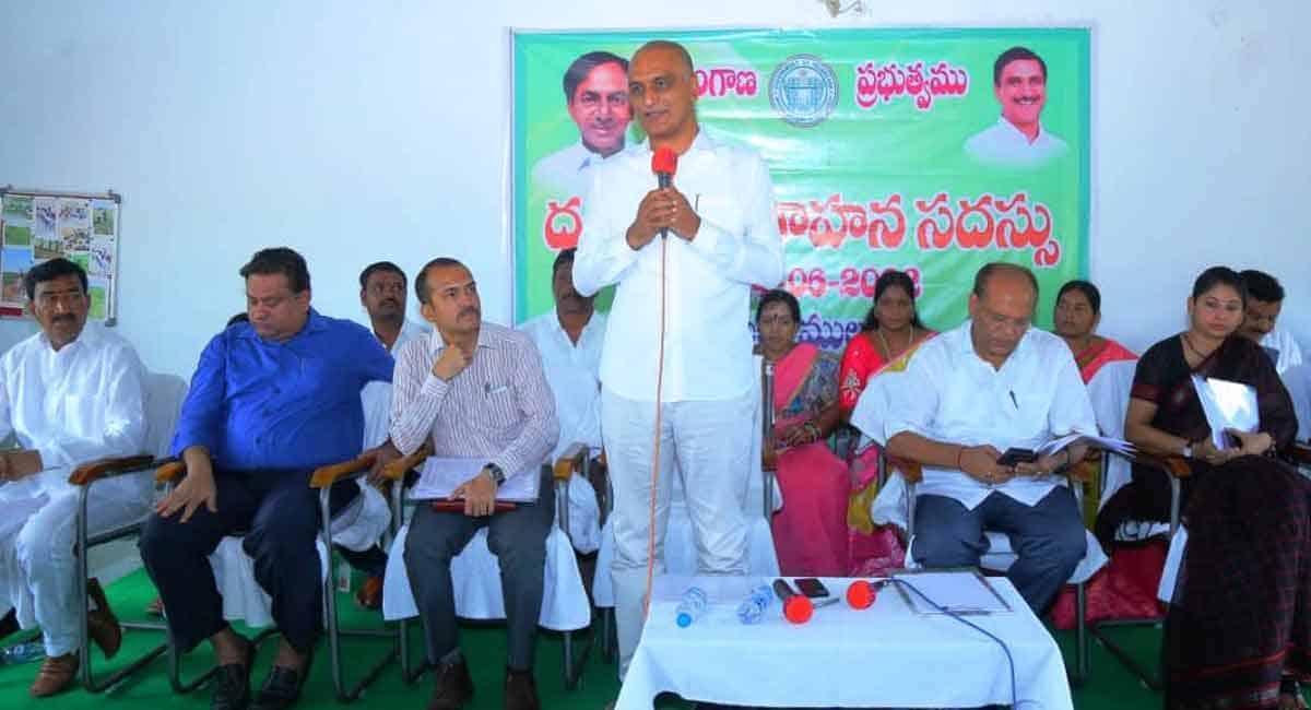 Telangana: Mulugu taken up as pilot project to solve all land-related issues, says Harish Rao