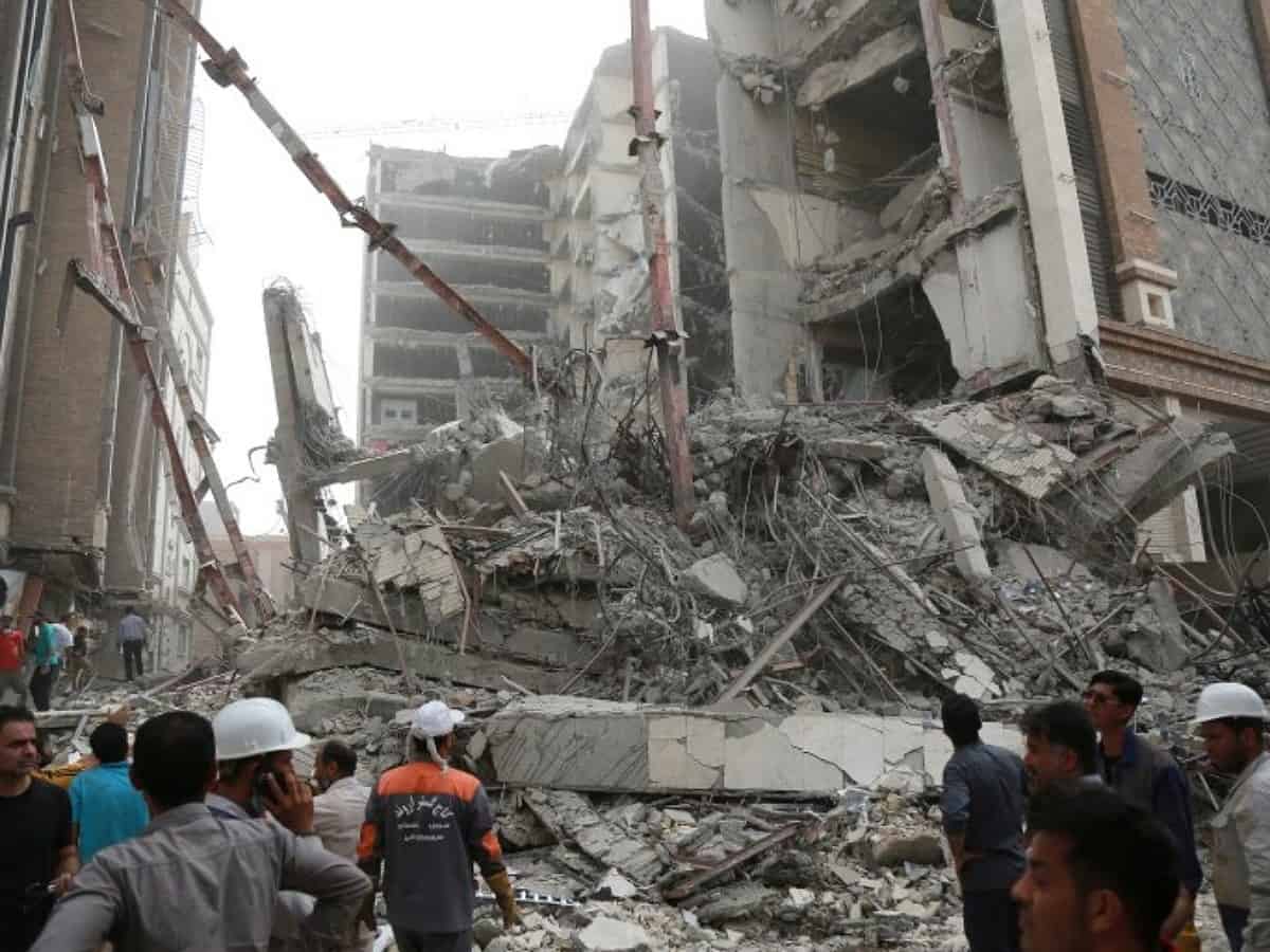 Iran: Death toll reaches 36 in building collapse