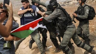 148 Zionist violations against Palestinian journalists in May