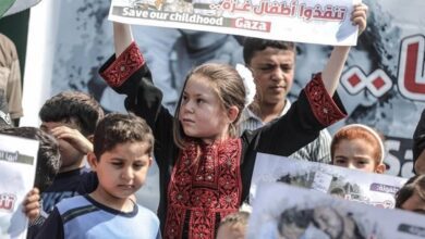 Hamas demands protection of Palestinian children from Israeli crimes