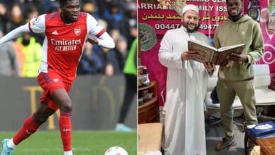 After embracing Islam, footballer Thomas partey becomes Yakubu