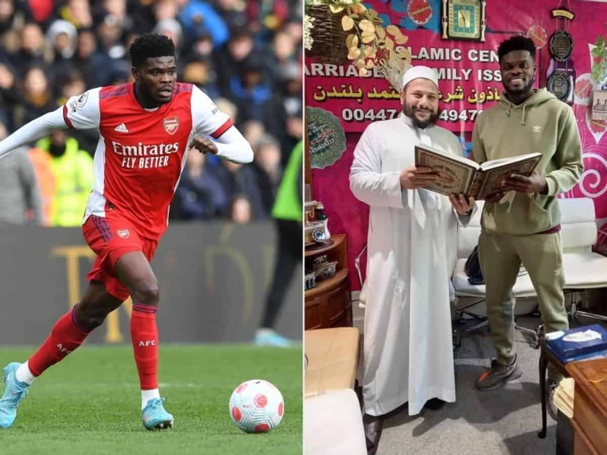 After embracing Islam, footballer Thomas partey becomes Yakubu