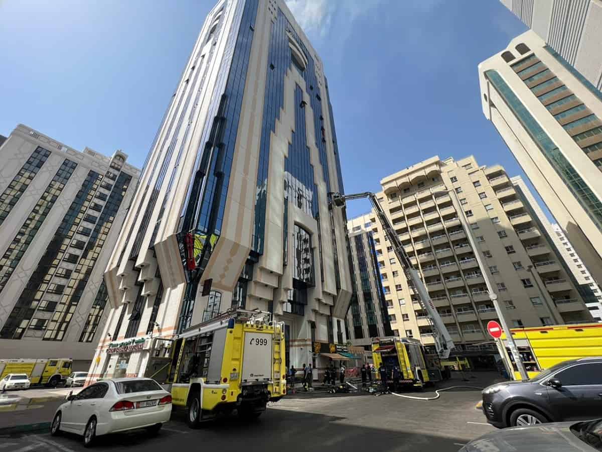 Abu Dhabi: Fire breaks out in 30-storey building, 19 injured