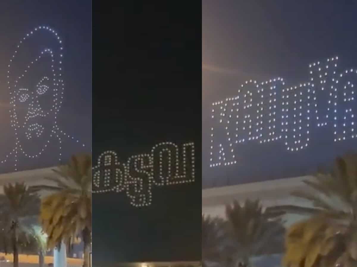 In a first, Malayalam movie ‘Kaduva’ lights up Dubai sky