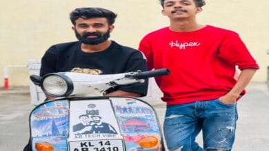 Indian Muslims on GCC tour reach UAE on 22-year-old scooter