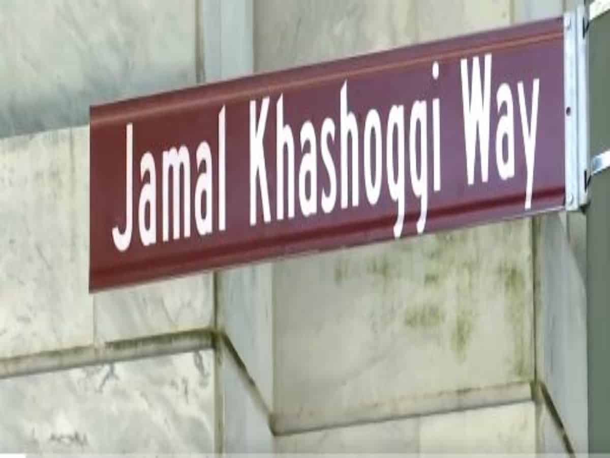 Washington: Saudi Embassy street renamed Jamal Khashoggi way