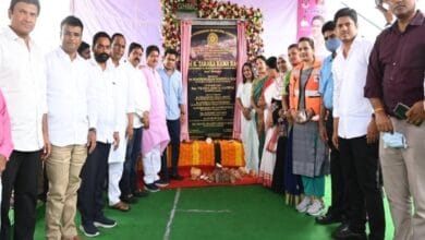 Hyderabad: KT Rama Rao inaugurates the Khaithlapur Flyover
