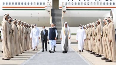 UAE: President Sheikh Mohamed bin Zayed Al Nahyan receives Modi