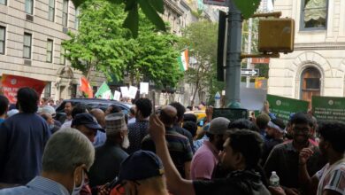 Protest in New York