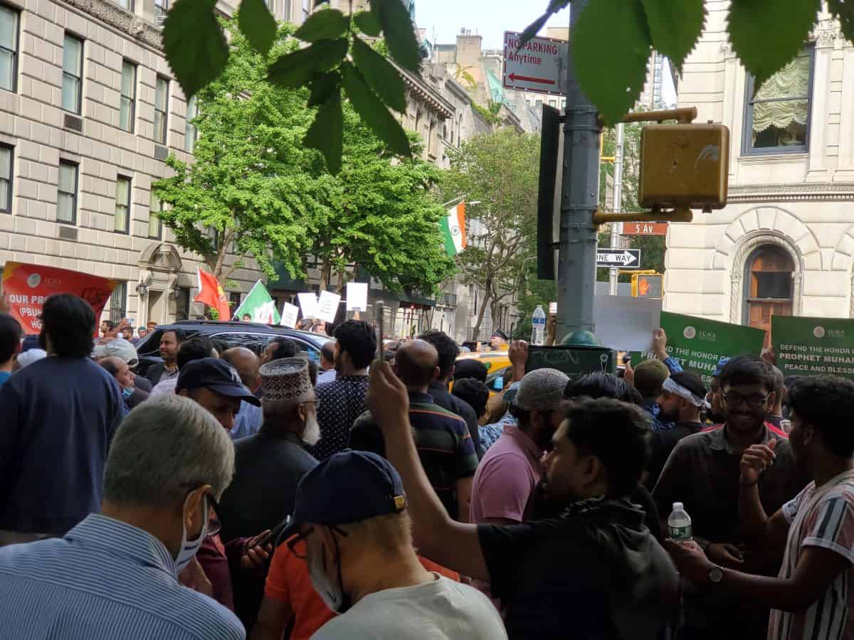 Protest in New York