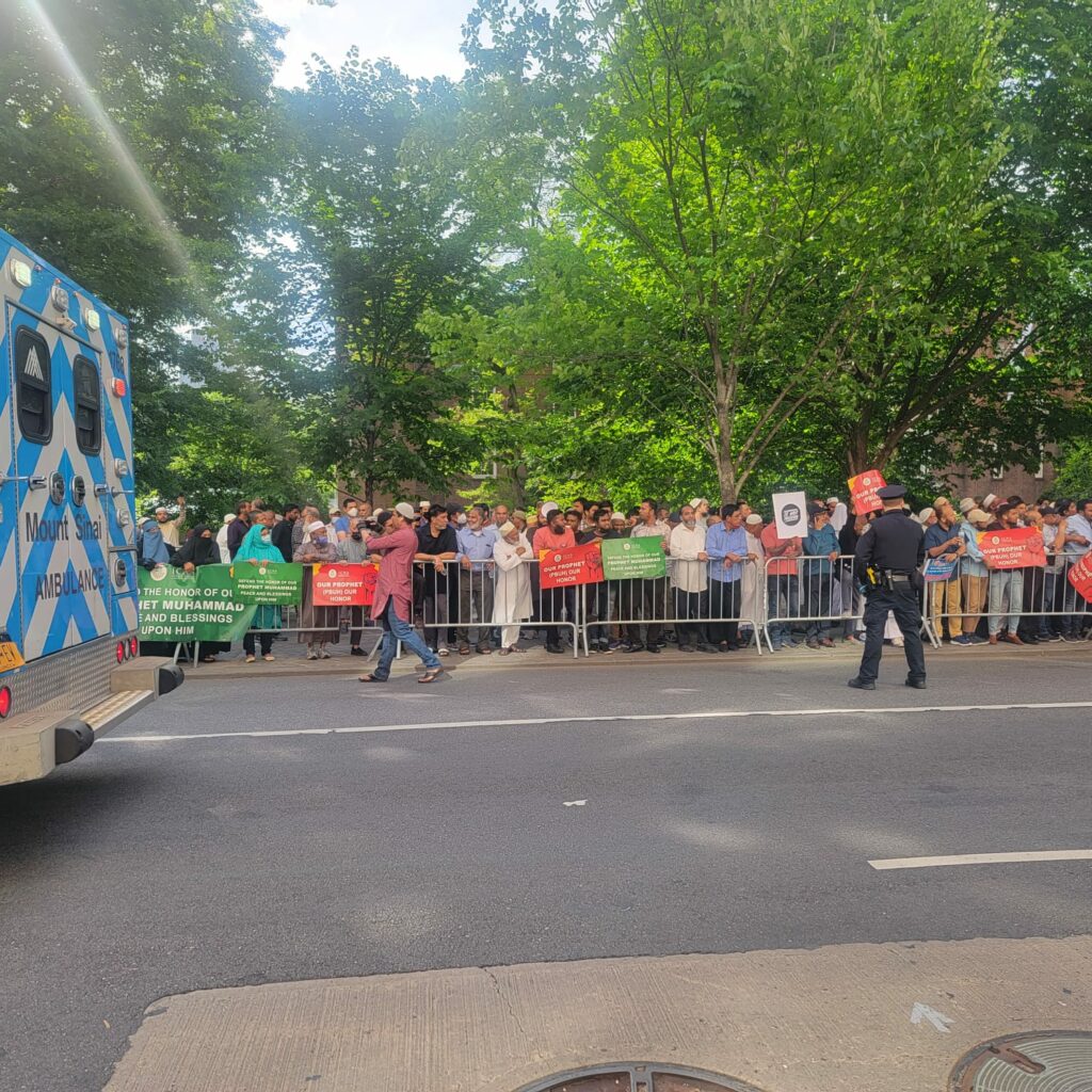 Protest in New York