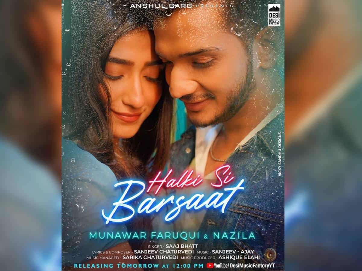 'No words to explain..', Fans in awe of Munawar's 'Halki Si Barsaat'