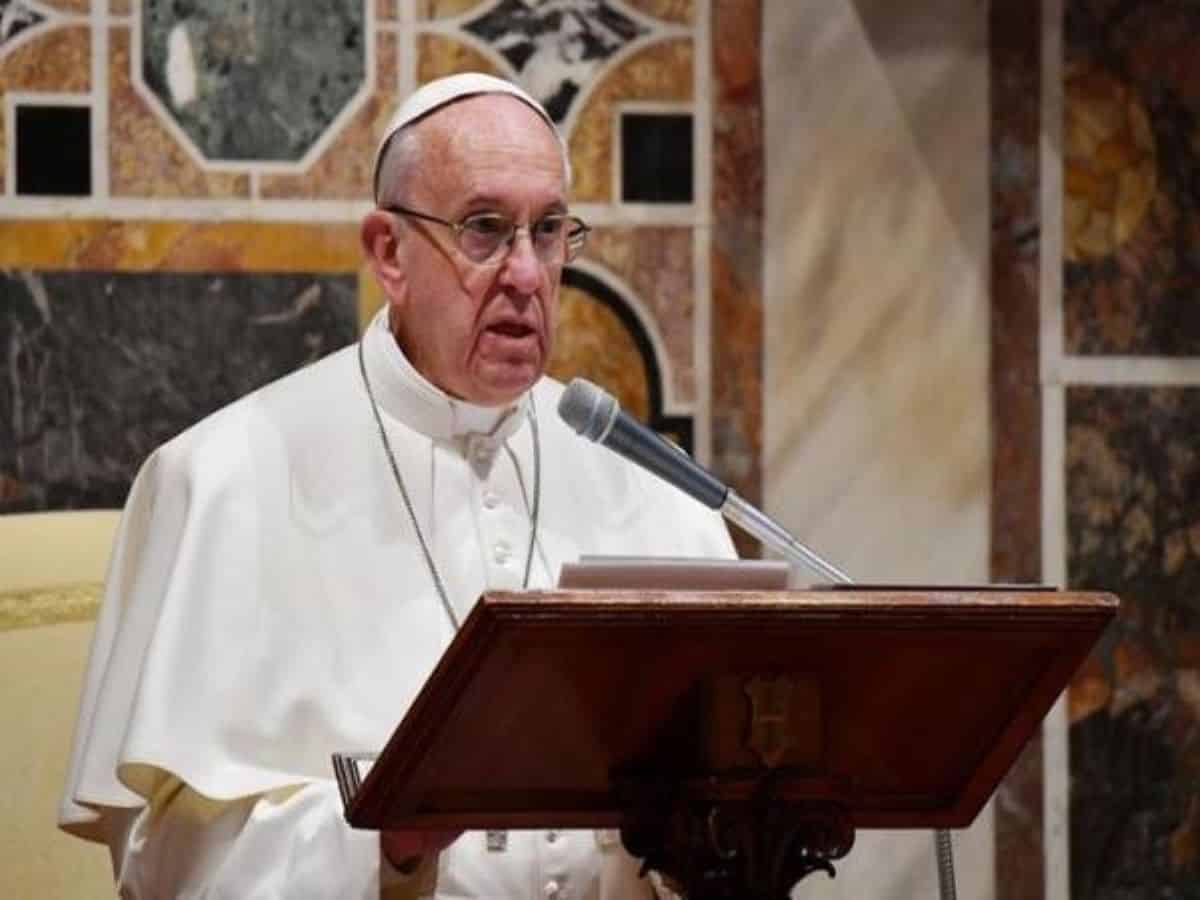 Pope Francis condemns Israeli-Palestinian conflict; says clashes in holy land disastrous for future of both